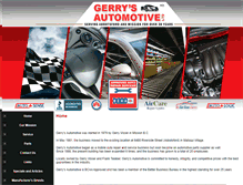 Tablet Screenshot of gerrysauto.com